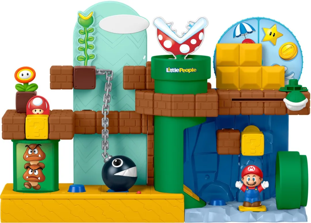 Mattel My Mario Little People Playset - Multi