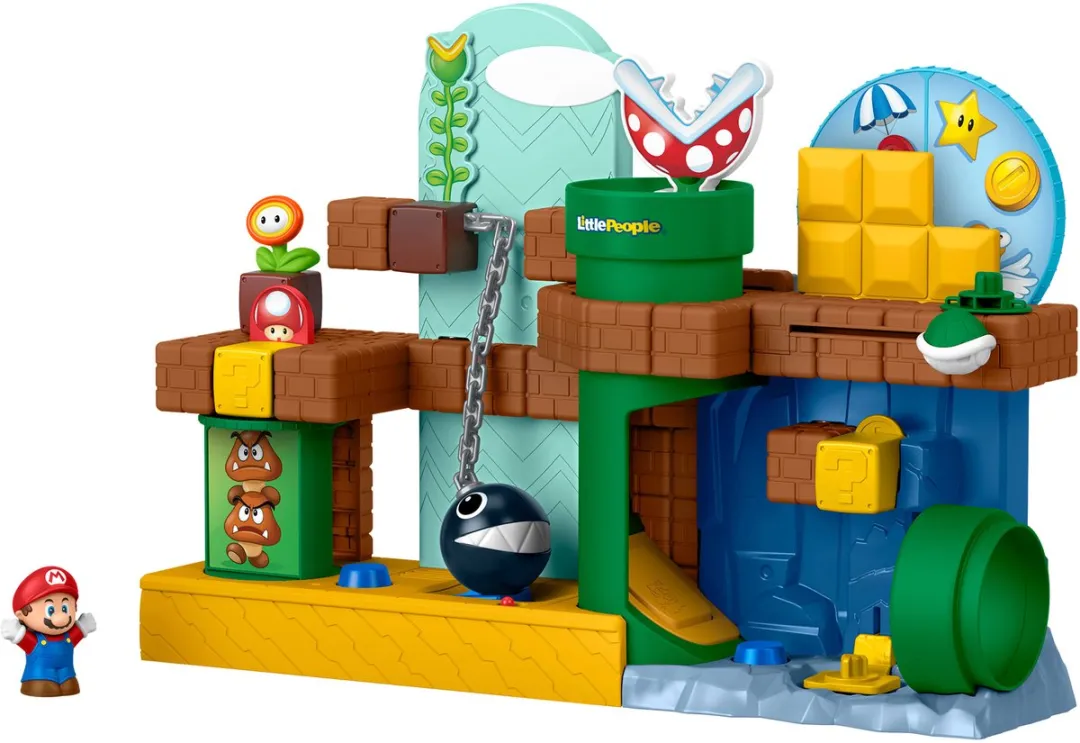 Mattel My Mario Little People Playset - Multi
