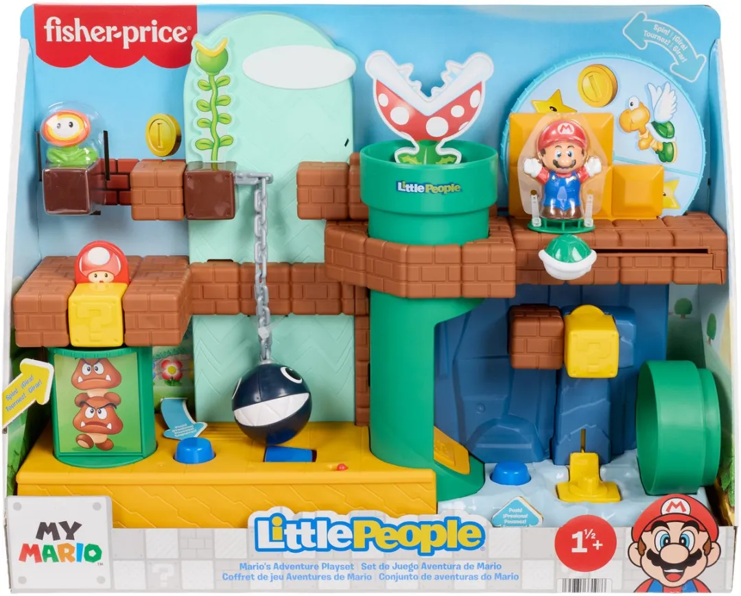 Mattel My Mario Little People Playset - Multi