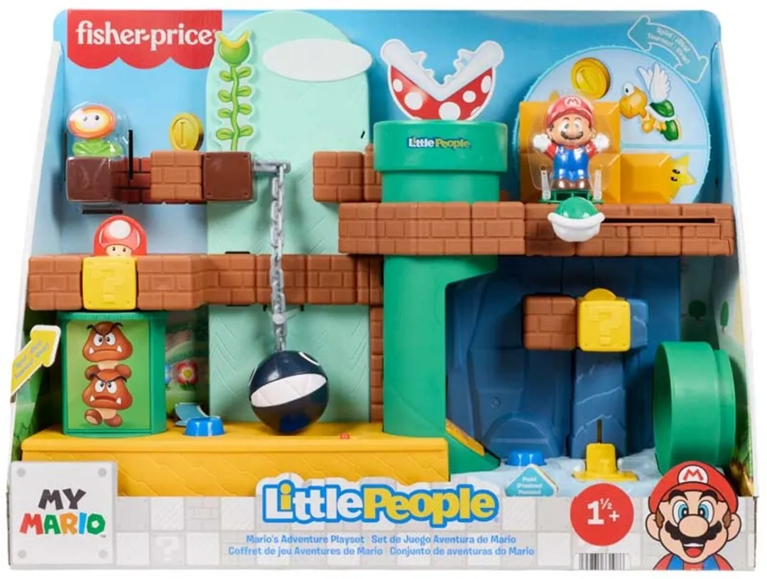 Mattel My Mario Little People Playset