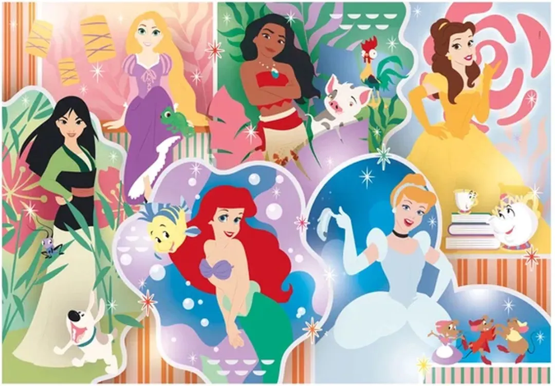Clementoni Disney Princess MAXI Puzzel 24 Stuks