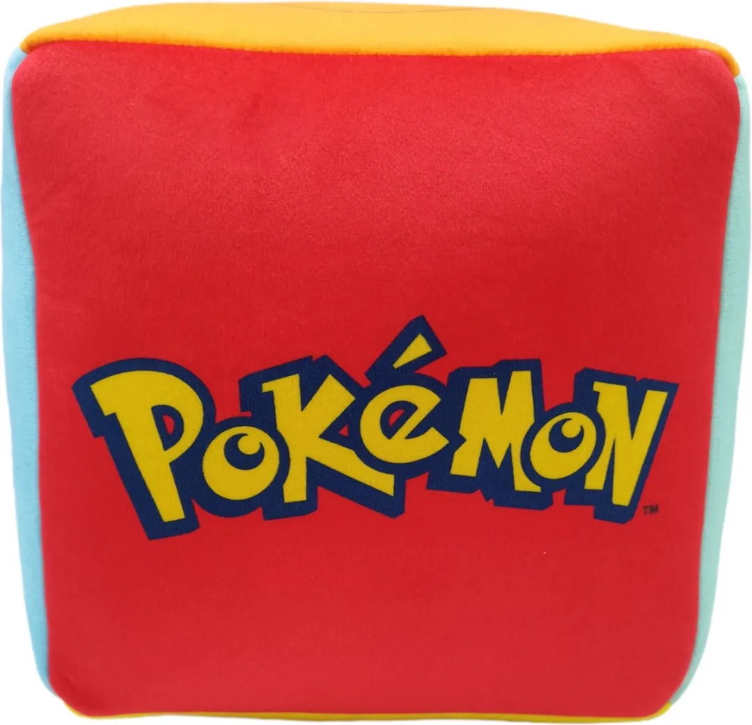 Pokémon Kubus Kussen - 25x25x25cm - Multicolor