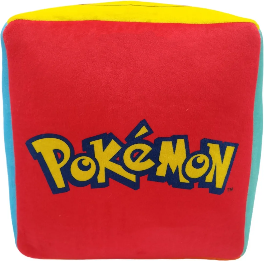 Pokémon Kubus Kussen - 25x25x25cm - Multicolor - afbeelding 6 van 6