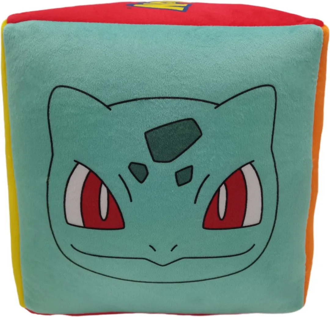 Pokémon Kubus Kussen - 25x25x25cm - Multicolor