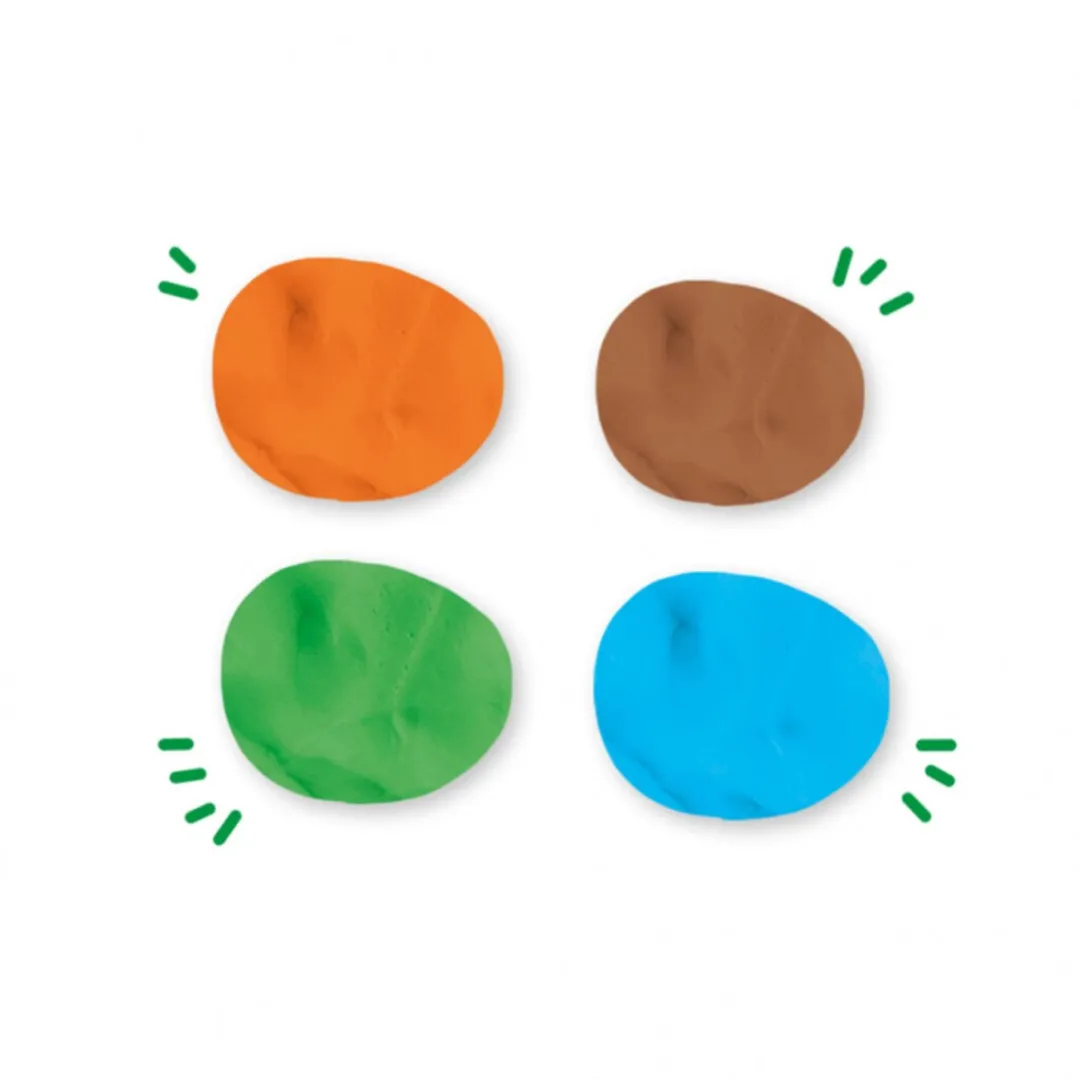 SES Creative Feel Good Klei Nature - 4x90g - afbeelding 6 van 6