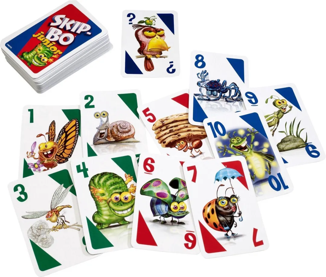 Mattel Games SKIP-BO Junior - 2-4 Spelers