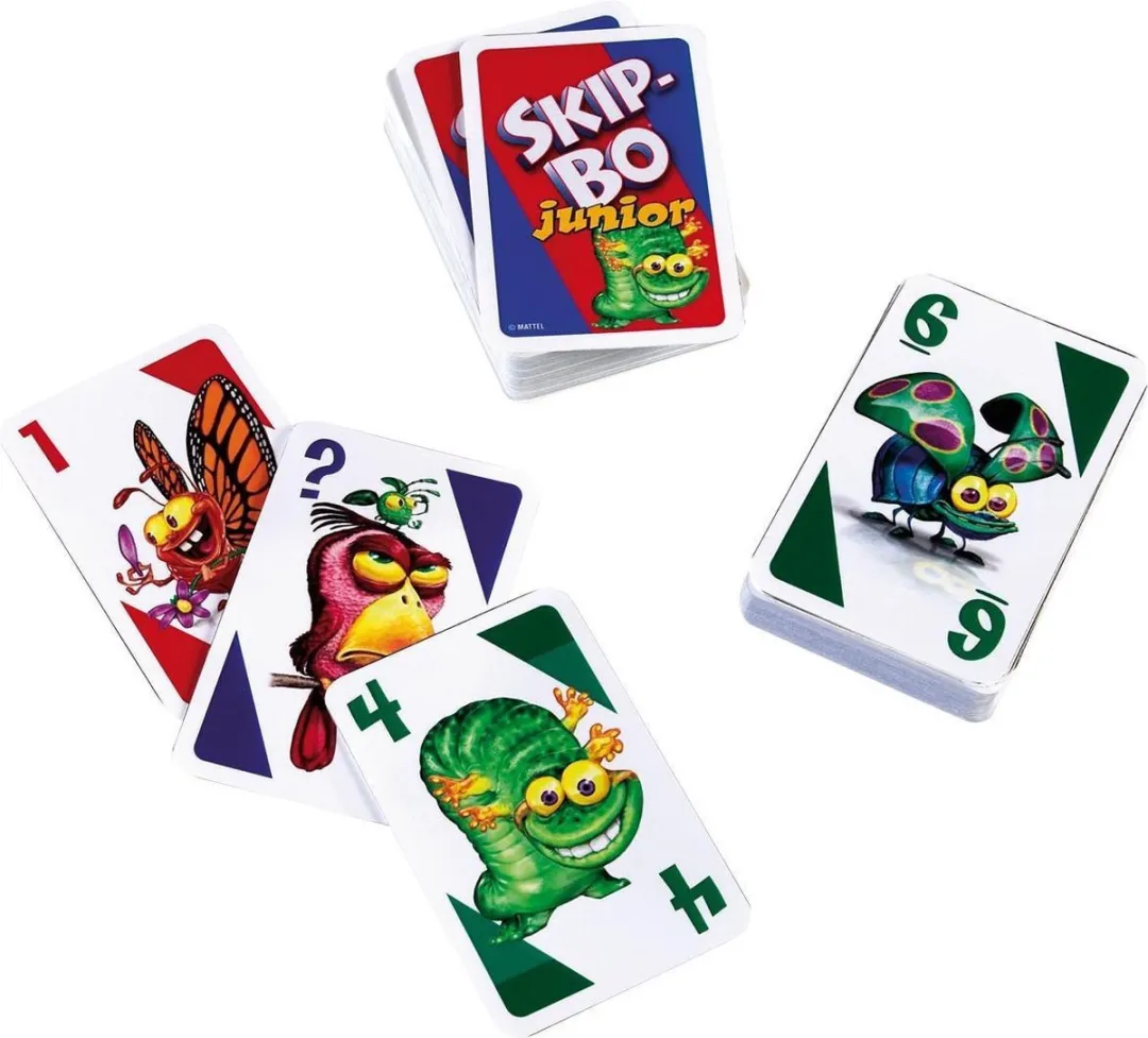 Mattel Games SKIP-BO Junior - 2-4 Spelers