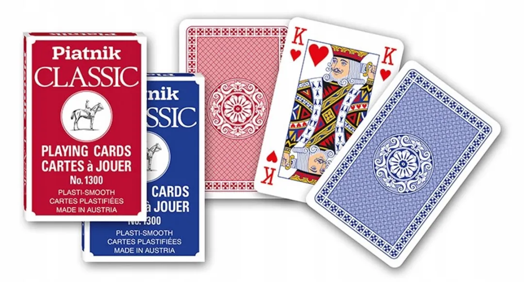 Piatnik Klassieke Speelkaarten 1300 - 2-4 Spelers