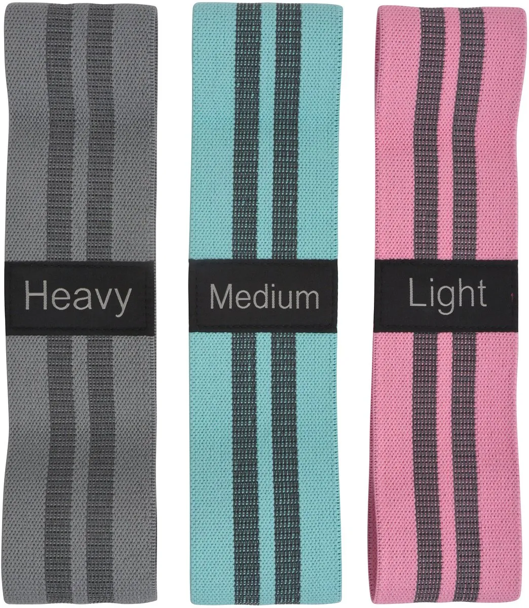 Schildkröt Fitness Shaping Loop Set - 3 Weerstandsbanden Multicolor