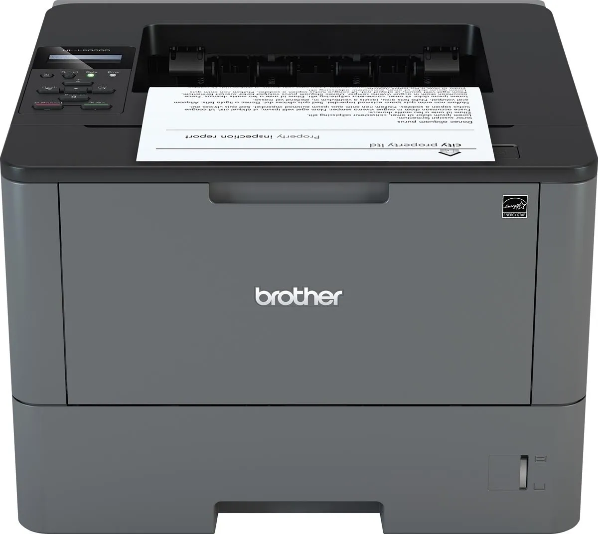 Brother HL-L5000D Laserprinter - 25 ppm - Antraciet