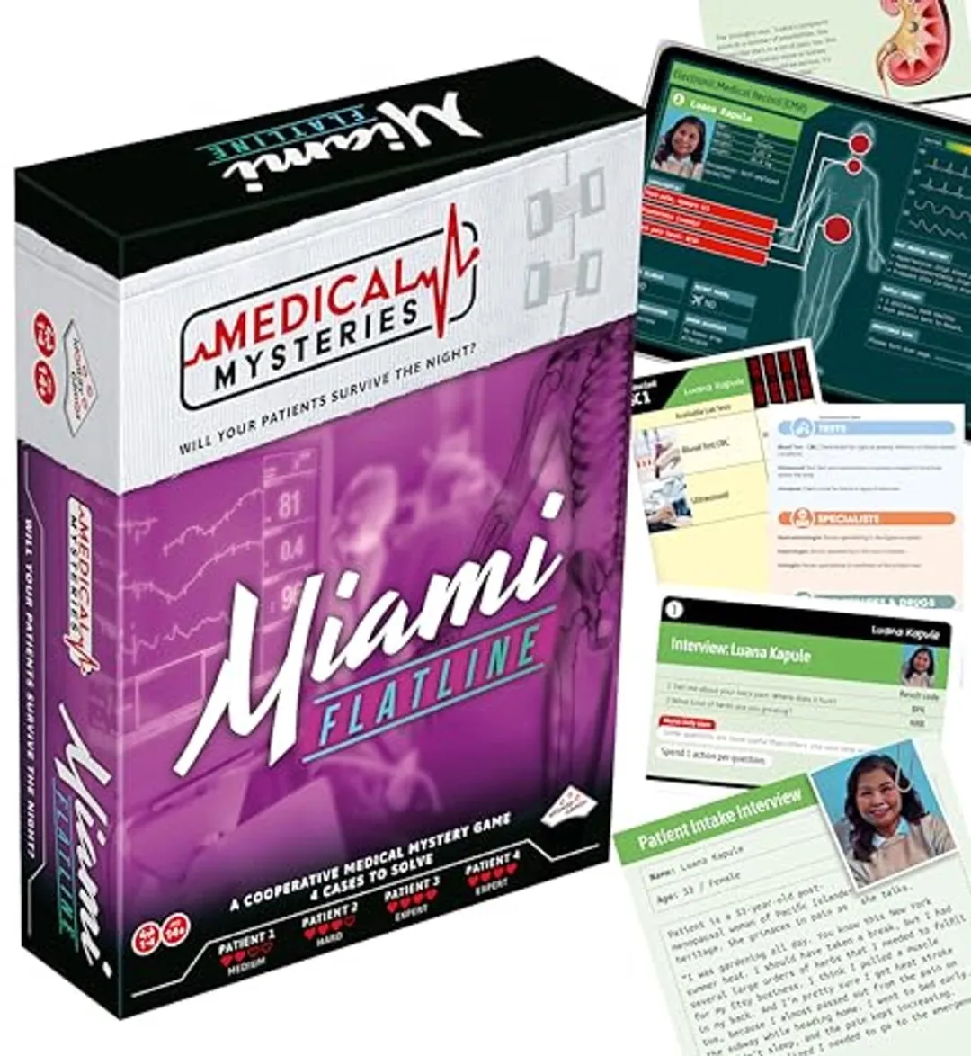 Tomy Medical Mysteries Miami Strategisch Bordspel