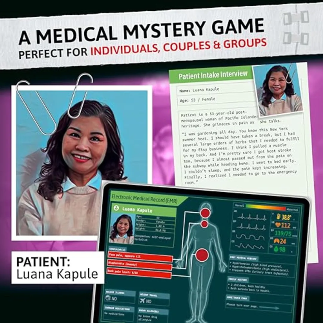 Tomy Medical Mysteries Miami Strategisch Bordspel - 6 Spelers
