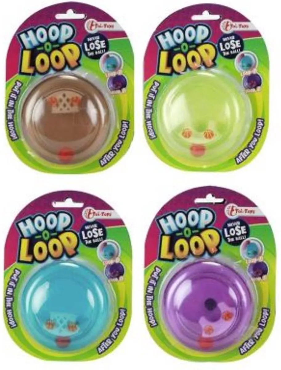 Toi-Toys Fidget Knikkerbaan Hoop o Loop