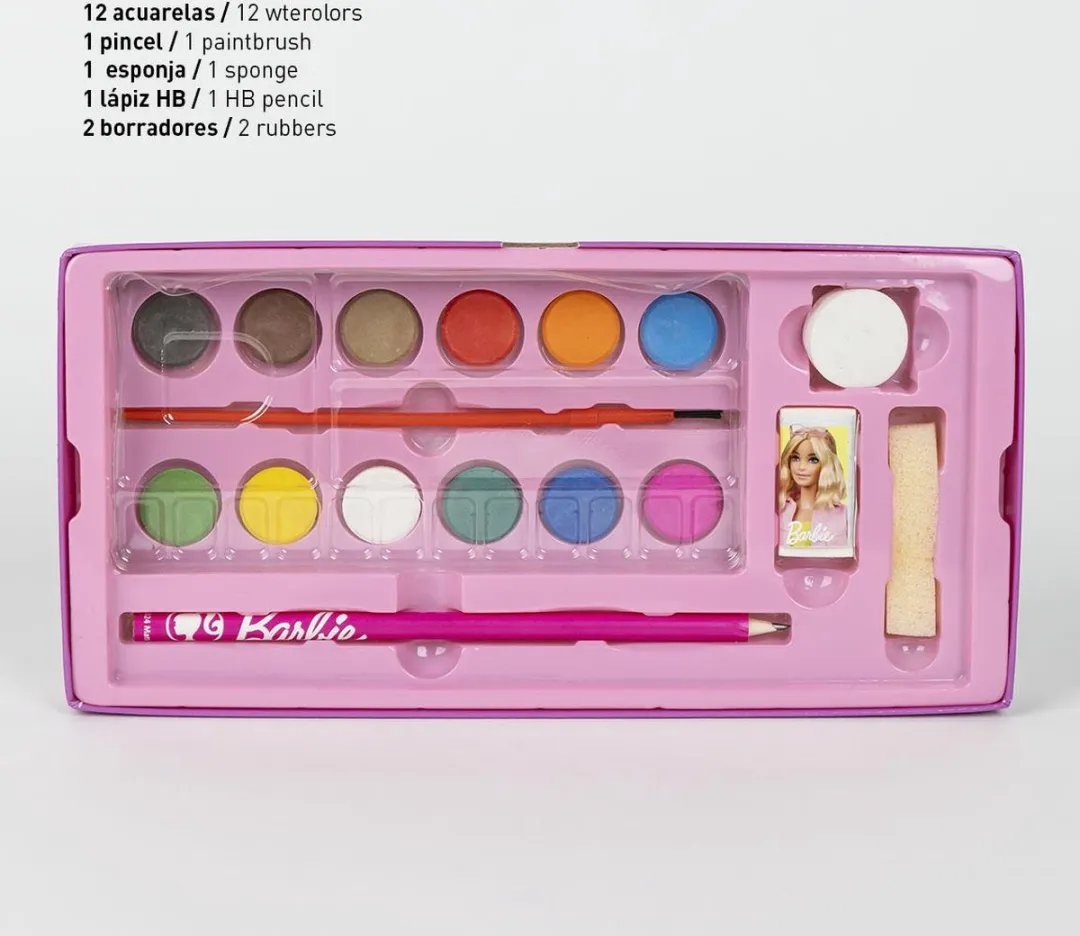 Barbie Tekendoos - 44 Stuks