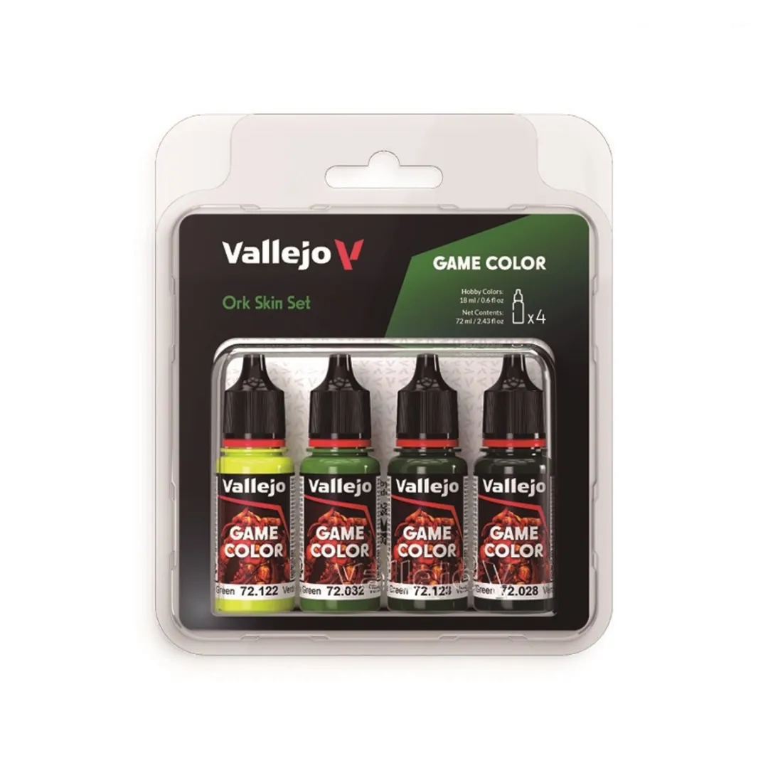 Vallejo Game Color Ork Huidkleurenset Acrylverf