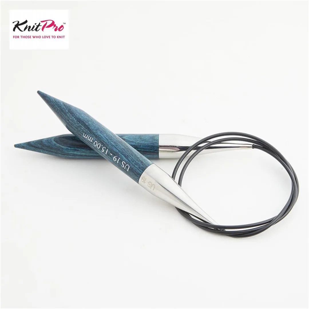 KnitPro Dreamz Houten Rondbreinaalden 15mm 100cm