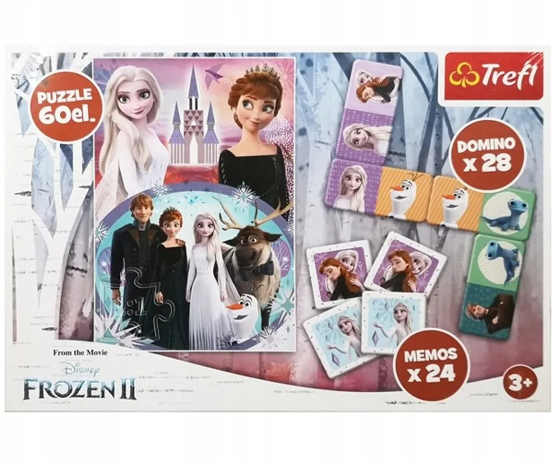 Trefl Disney Frozen Domino Memo Puzzelset