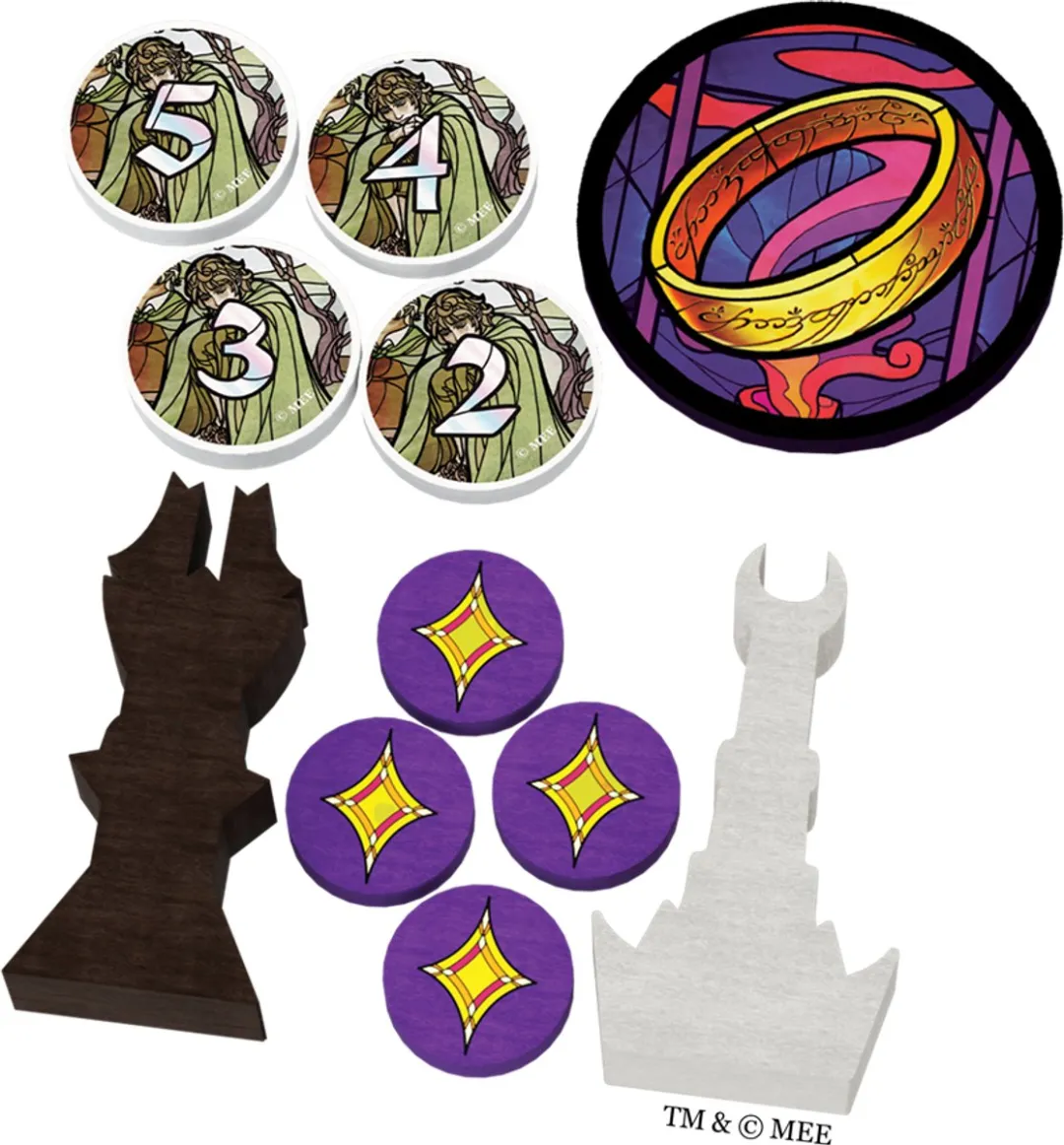 Asmodee The Two Towers Trick Taking Game - 6 Spelers - Multicolor