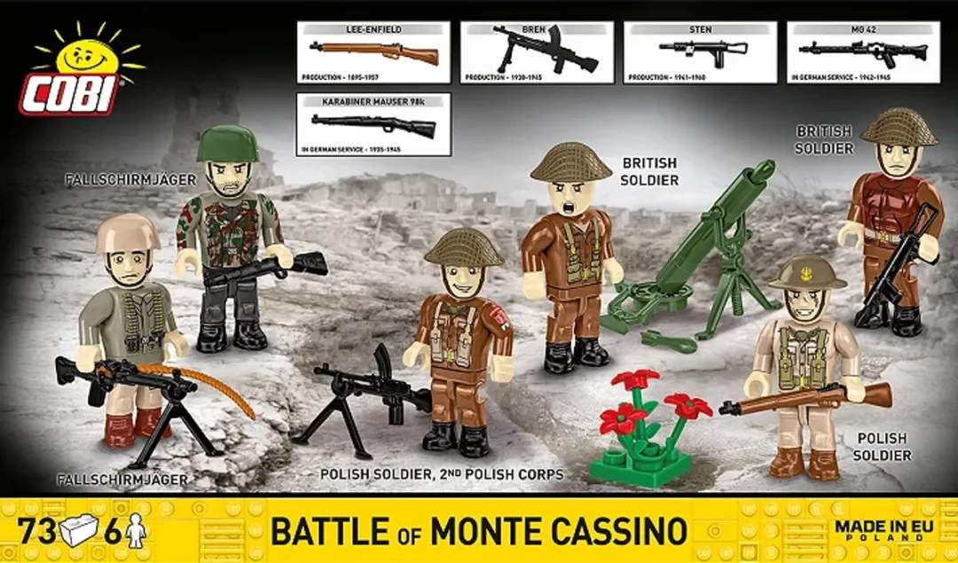 Cobi 2063 Battle of Monte Cassino