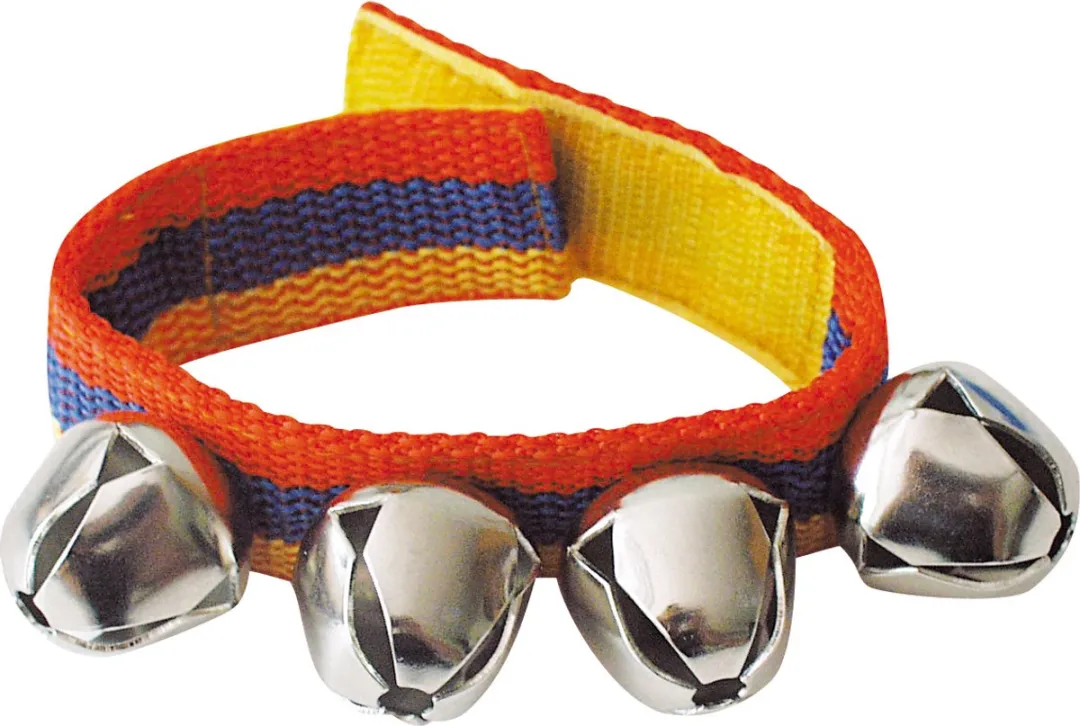Goki Band with Bells - Blauw/Oranje/Rood