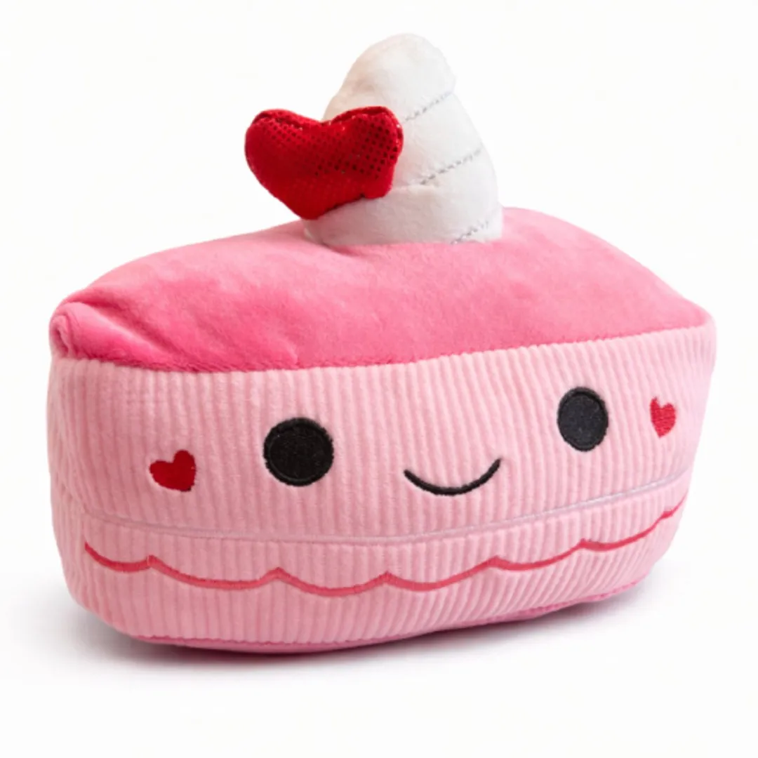 Topknuffels Taartpunt Squishy Love Pluche Knuffel 20cm