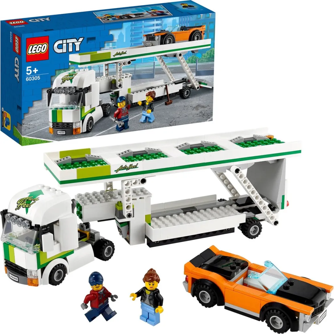 LEGO City Autotransportvoertuig 342 Stukken - Meerkleurig
