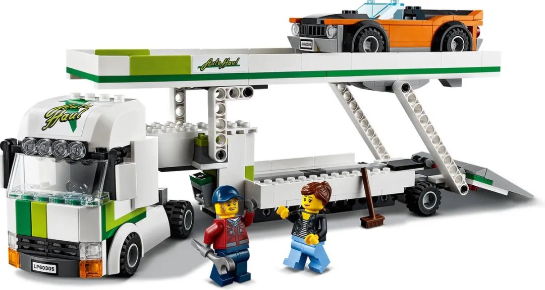 LEGO City Autotransportvoertuig 342 Stukken - Meerkleurig