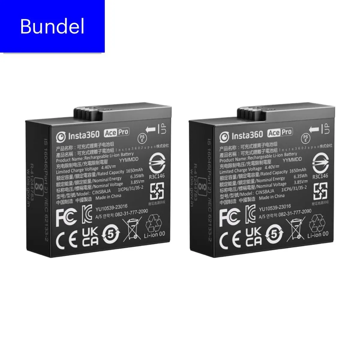 Insta360 Ace Pro Dual Battery Bundel