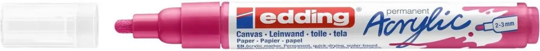 edding Acrylic Marker Telemagenta