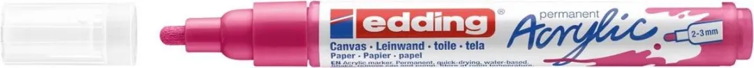 edding Acrylic Marker Telemagenta