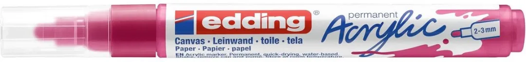 edding Acrylic Marker Telemagenta