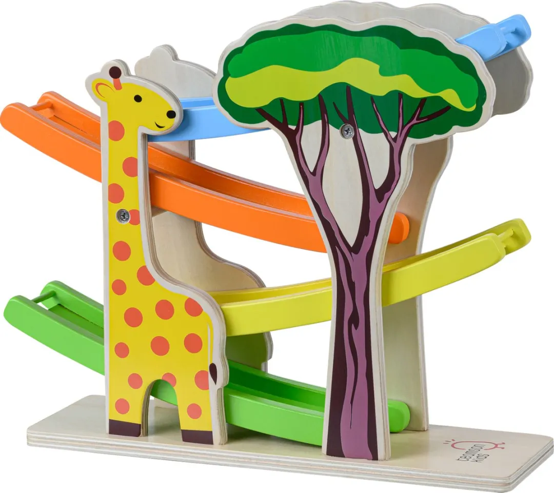Teamson Kids Houten Ramp Racebaan Safari Dieren