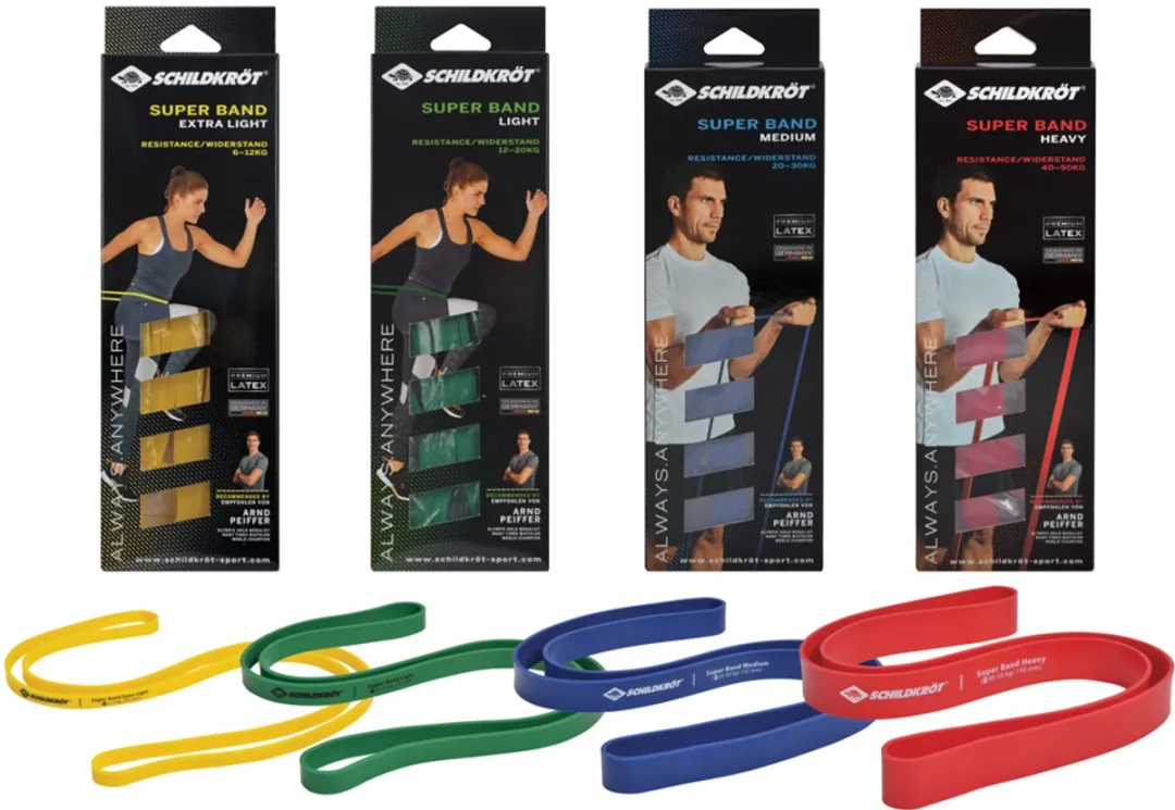 Schildkröt Fitness Weerstandsband Medium 20-30kg - Blauw