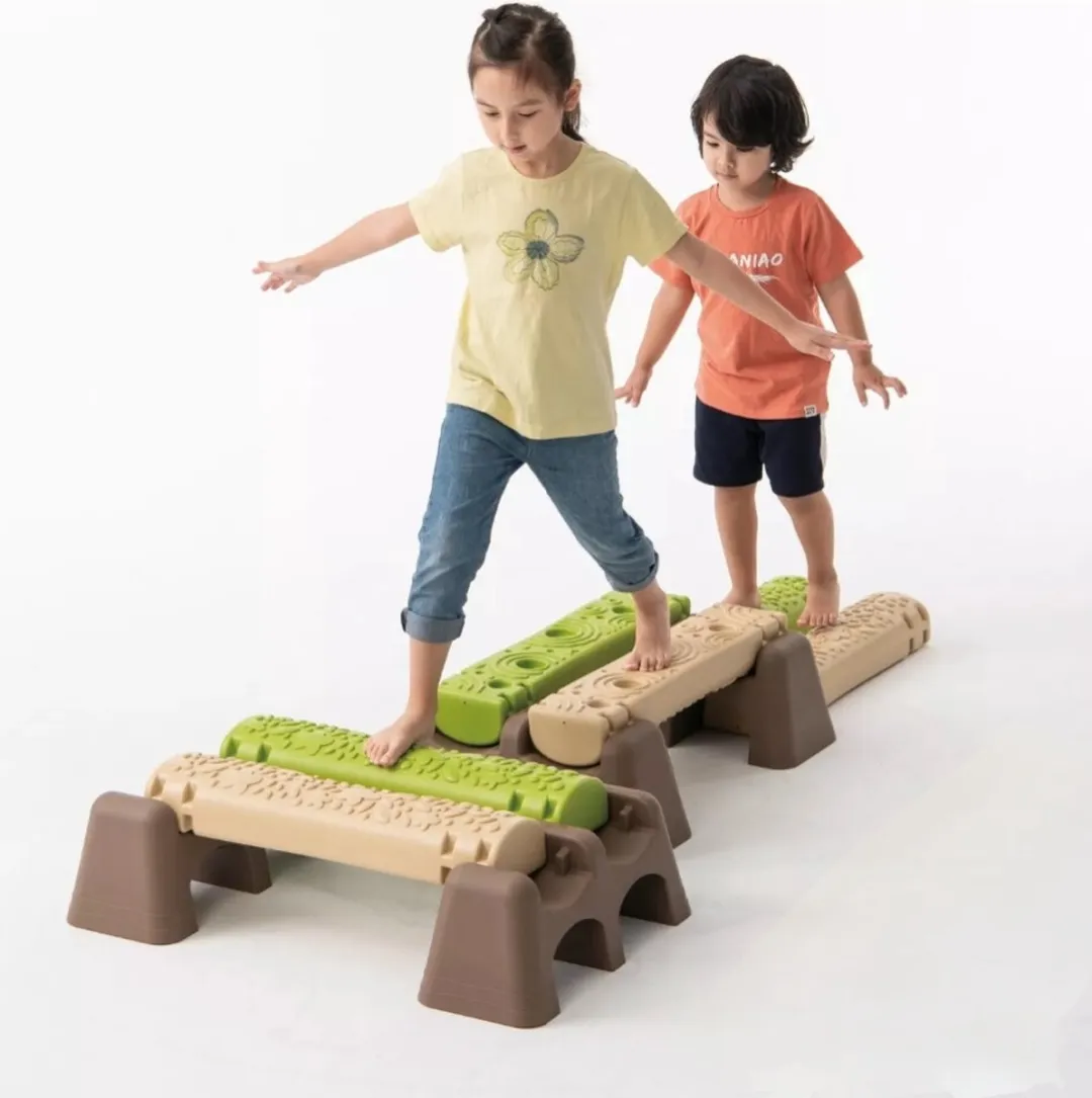 Eduplay Sensorische Balans Jungle Trail - Groen/Bruin