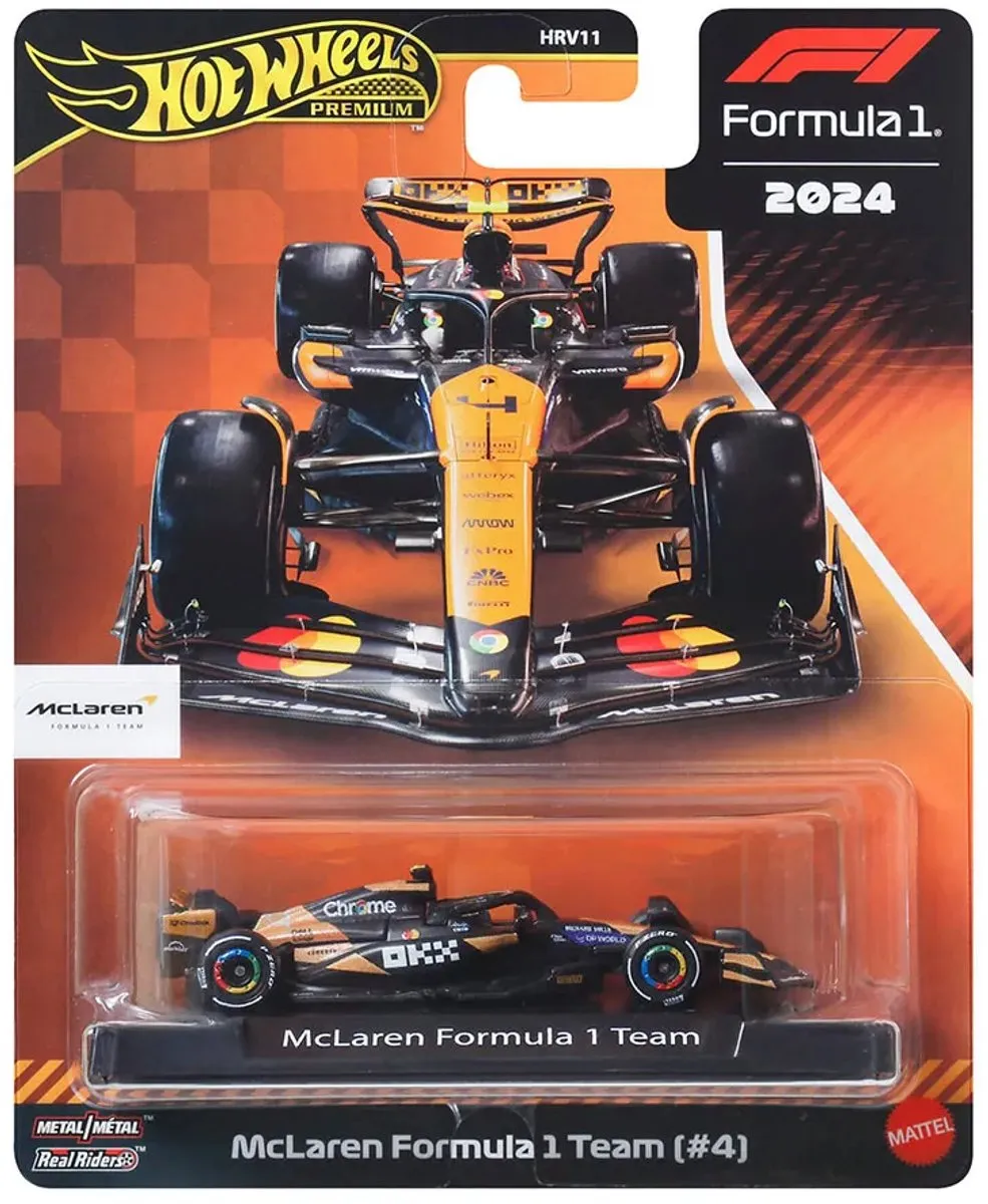 Hot Wheels Premium McLaren Lando Norris JBM11 Raceauto