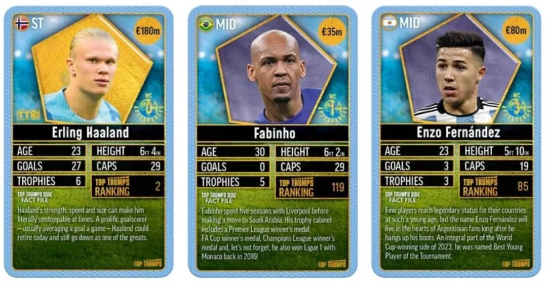 Winning Moves Top Trumps World Football Stars Top 200 - Kaartspel - 6 Spelers