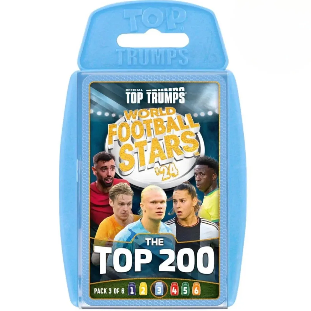 Winning Moves Top Trumps World Football Stars Top 200