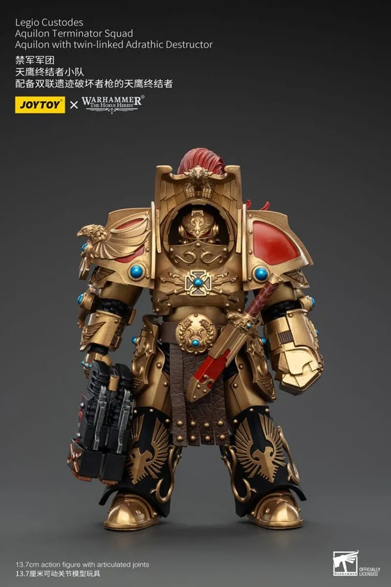 Joy Toy Warhammer Legio Custodes Aquilon Terminator 1/18 - JT00751 - Multi - afbeelding 6 van 6