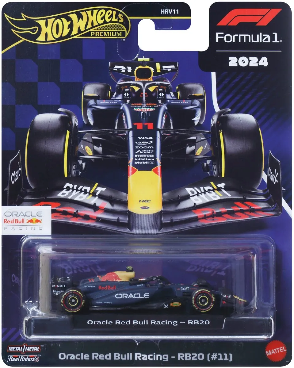 Hot Wheels Premium Formule 1 Sergio Perez Red Bull JBM19