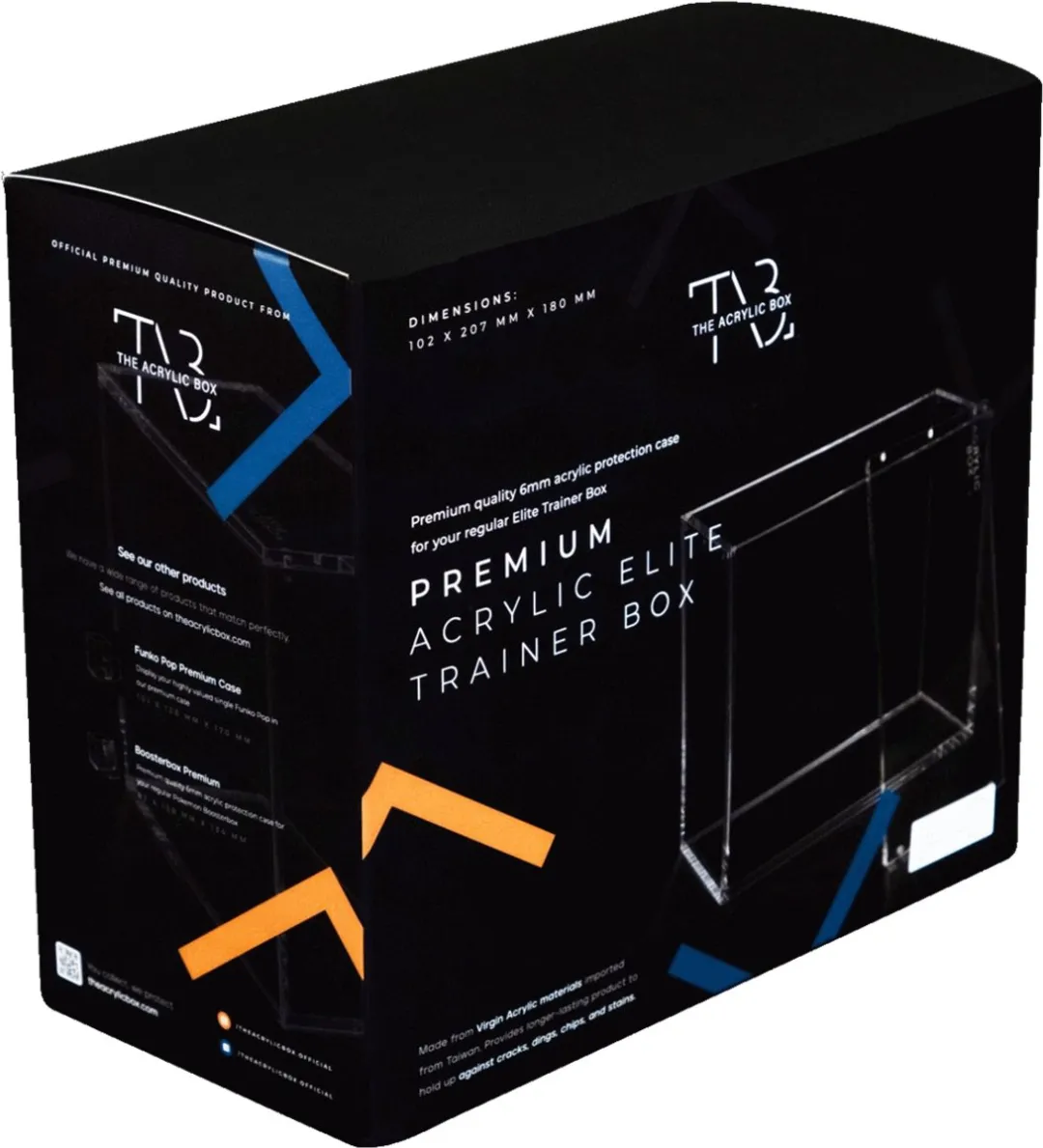 Asmodee Pokémon Elite Trainer Box Acryl Case - TAB0003 - Multicolor