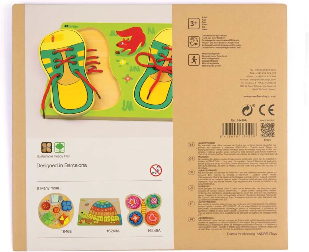 Andreu Toys Schoenveter Strikken