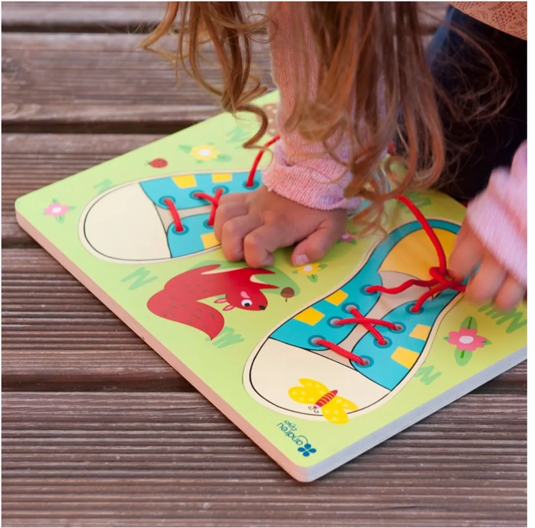 Andreu Toys Schoenveter Strikken - Multikleur