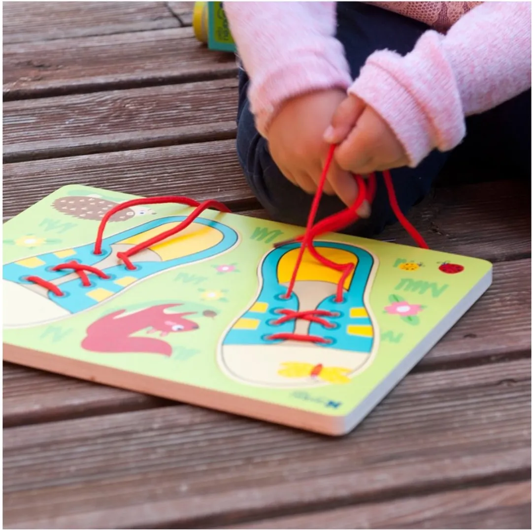 Andreu Toys Schoenveter Strikken - Multikleur