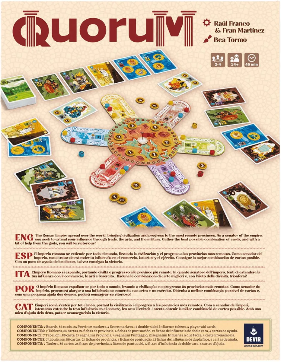 Asmodee Quorum Bordspel - 2-6 Spelers
