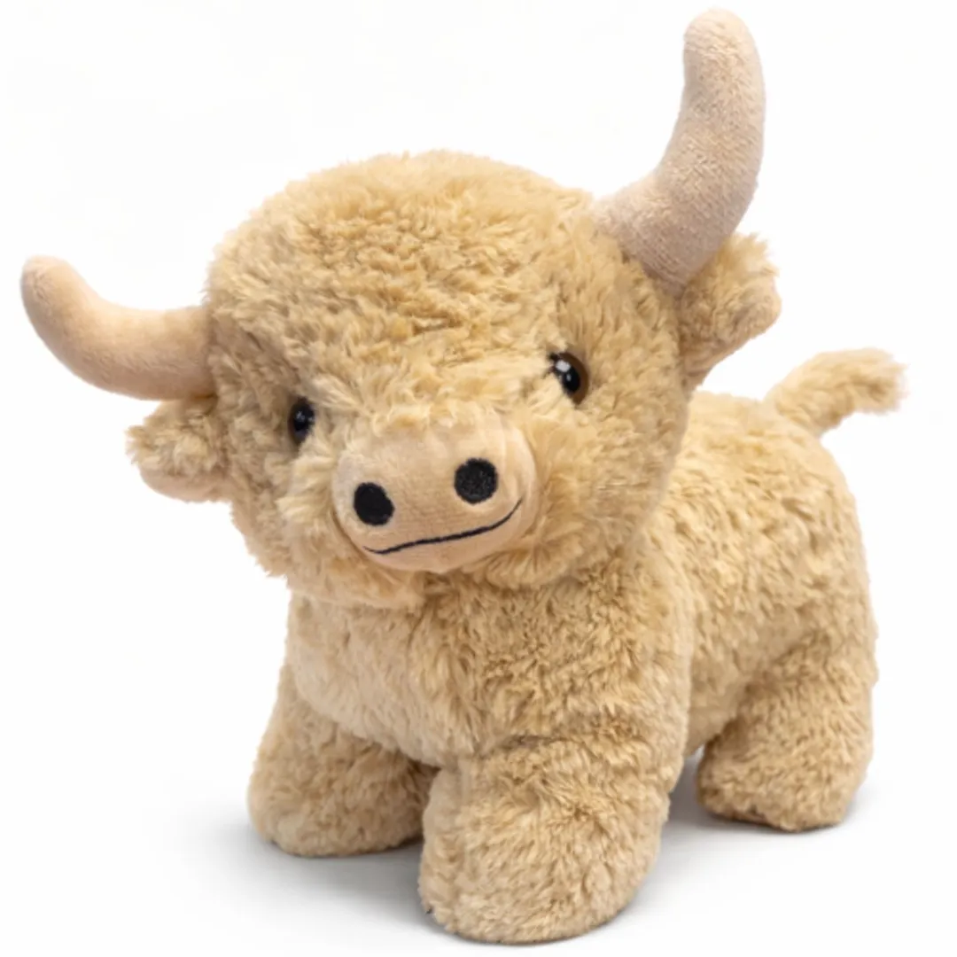 Topknuffels Schotse Hooglander Pluche Koe 22cm
