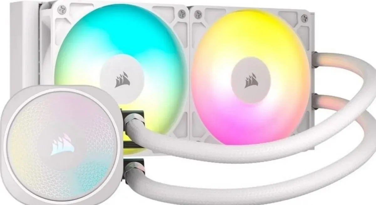 Corsair Frame 4000D RS RM850e Nautilus 240 RS Bundel - Wit
