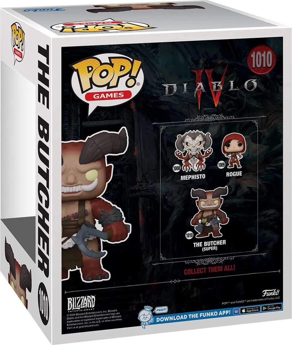 Funko Diablo 4 The Butcher Pop! 1010 - Multicolor - afbeelding 2 van 6