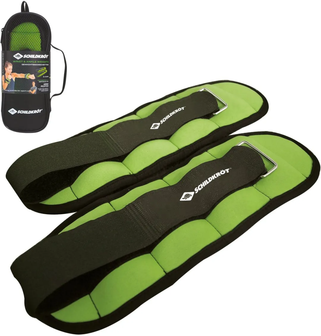 Schildkröt Pols- en Enkelgewichten 2x 0.5kg - Multicolor