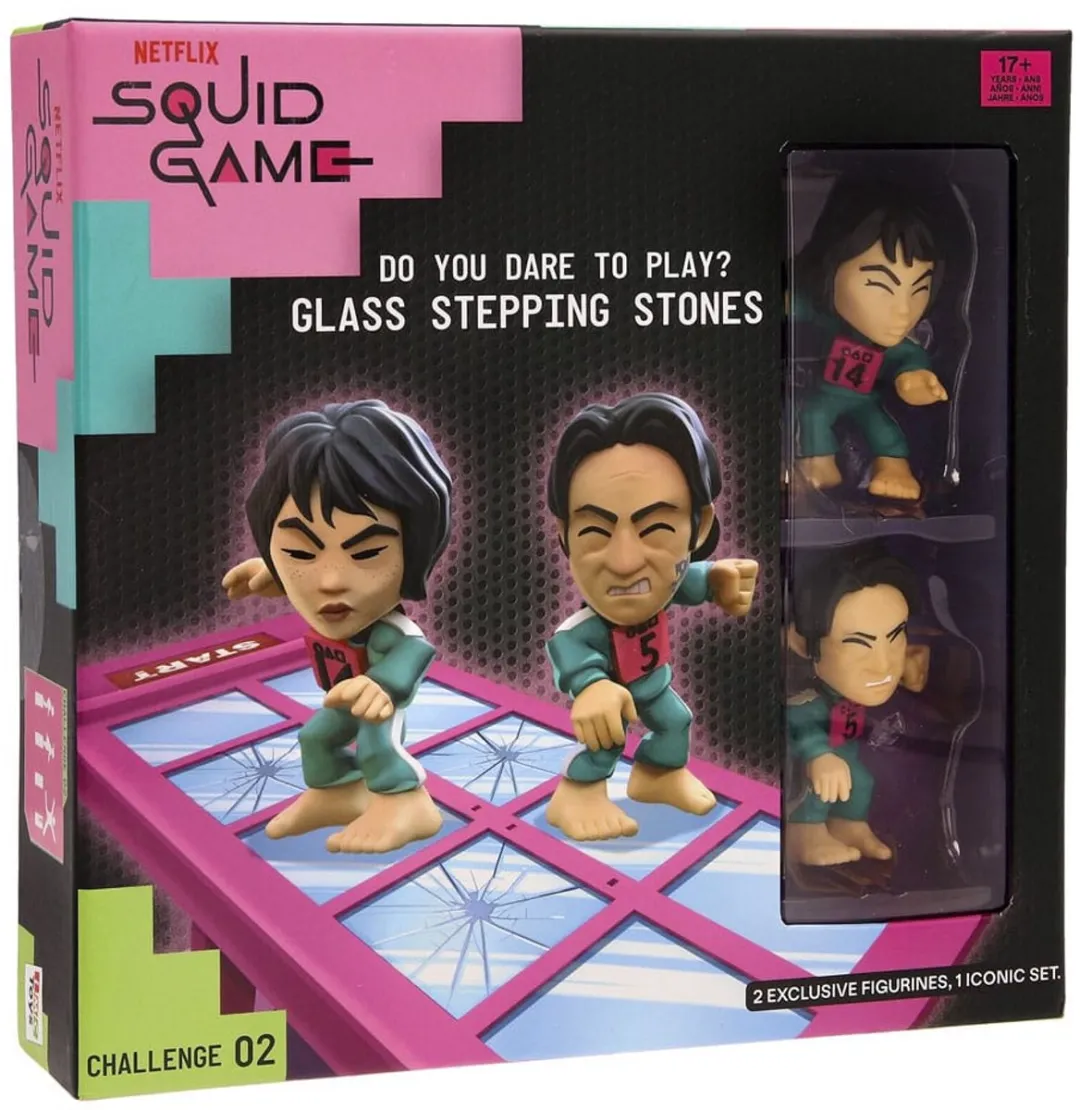 Imc Toys Squid Challenge Dice Glass Stepping Stones Bordspel - Roze - afbeelding 3 van 3