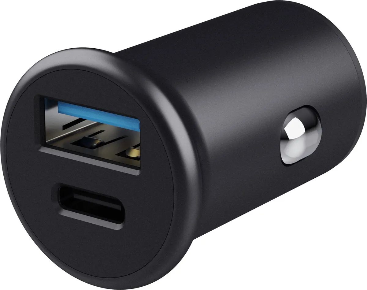 Trust Maxo 38W Autolader USB-C/A - 2 Poorten - Zwart